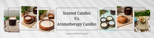 Difference Between Scented Candles and Aromatherapy Candles
