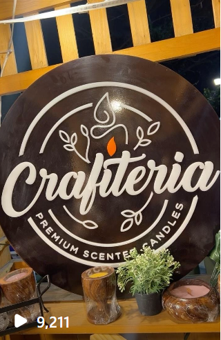 Scented Candle - Crafiteria at DLF Mall of India