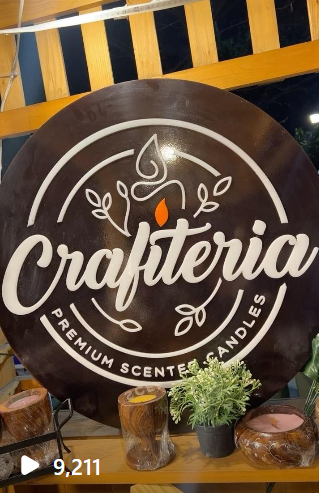 Scented Candle - Crafiteria at DLF Mall of India 