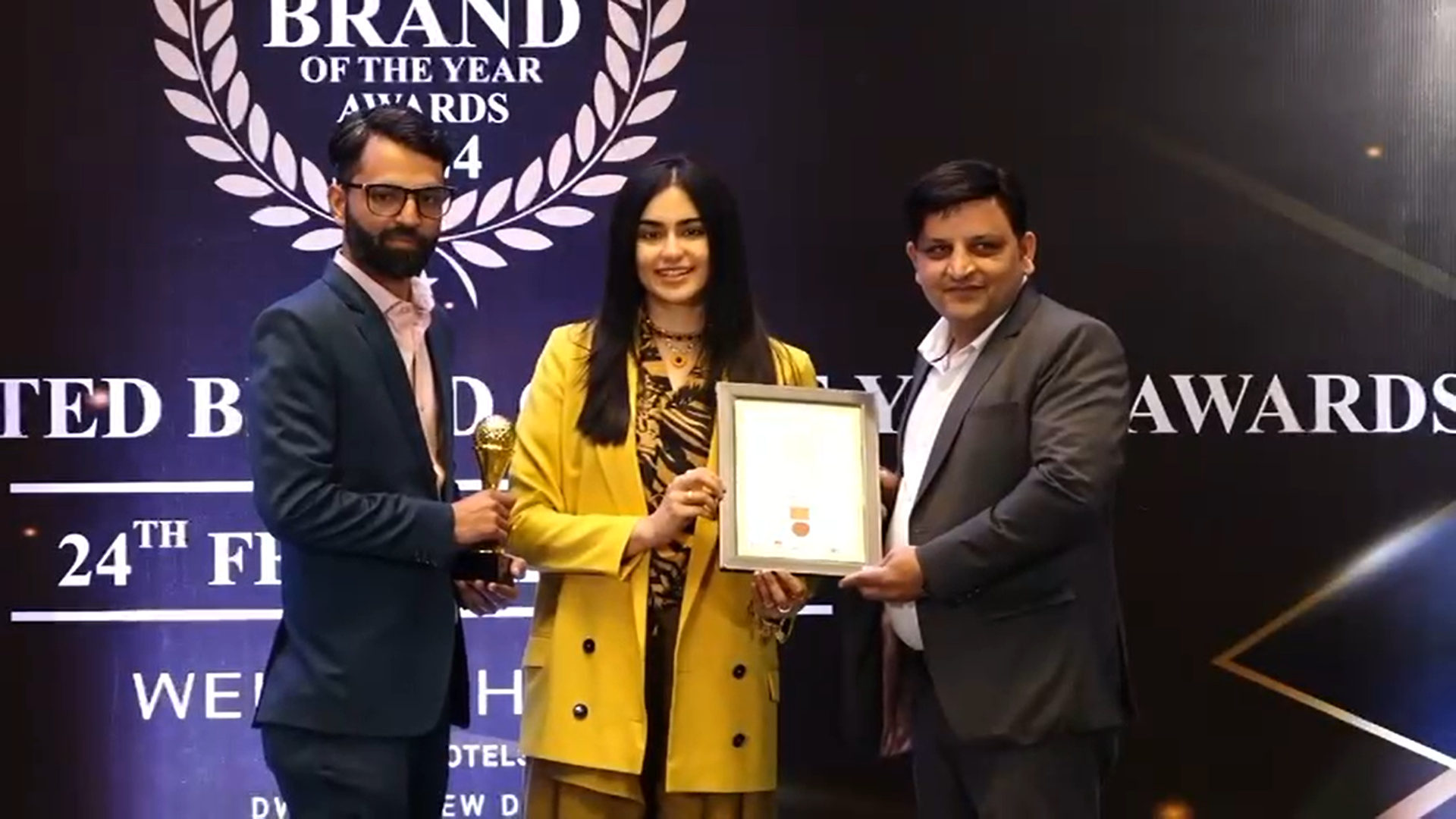 Load video: Crafiteria Awarded as India&#39;s Most Trusted Brand for Premium Scented Candles 