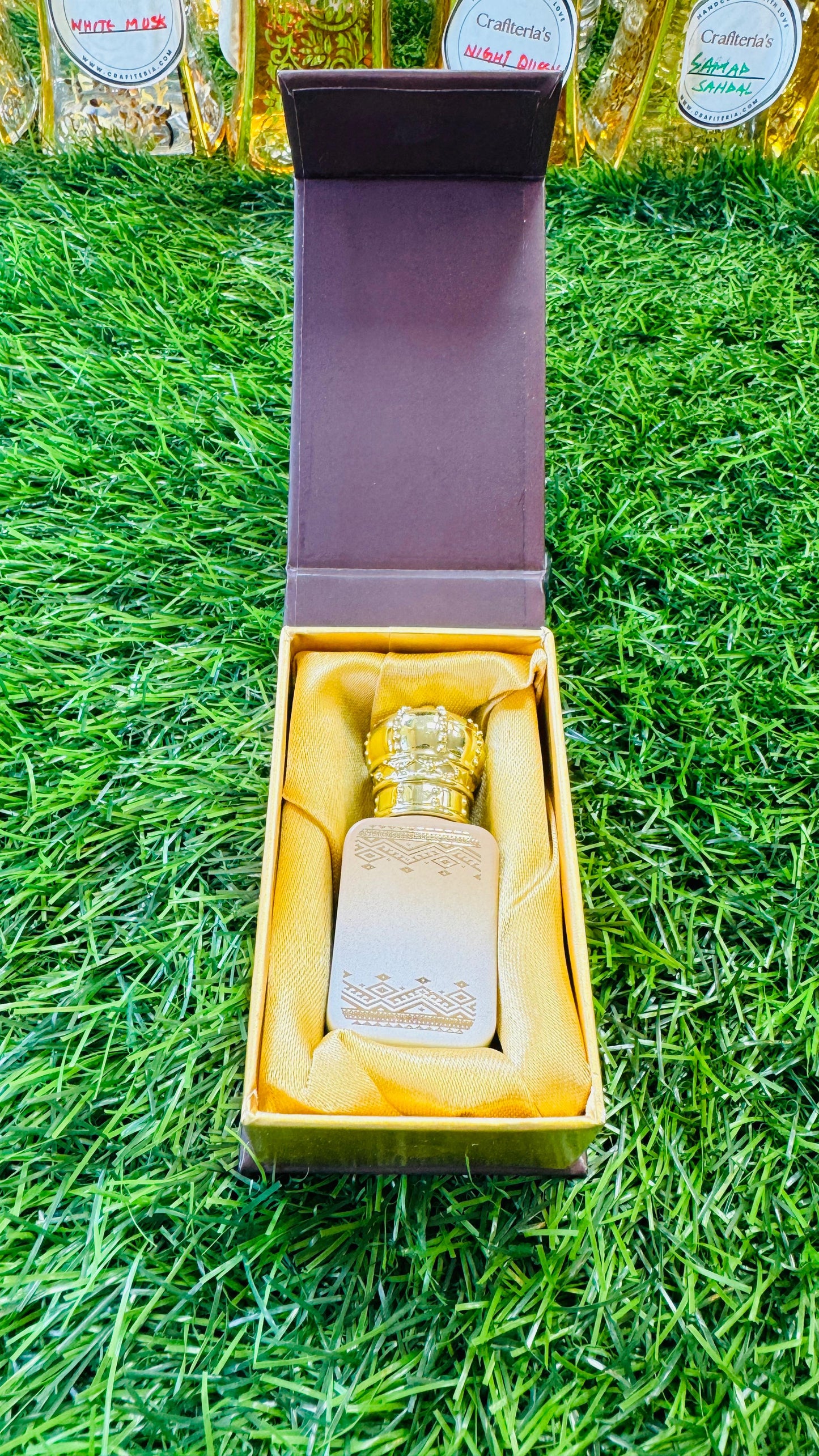  Long Lasting Roll-on Attar Perfume in Royal Crown Bottle in Premium Box