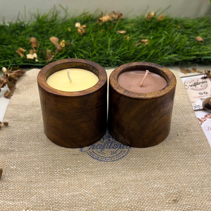Antique Luxury Scented Aroma Candles Mini Glass Shaped
