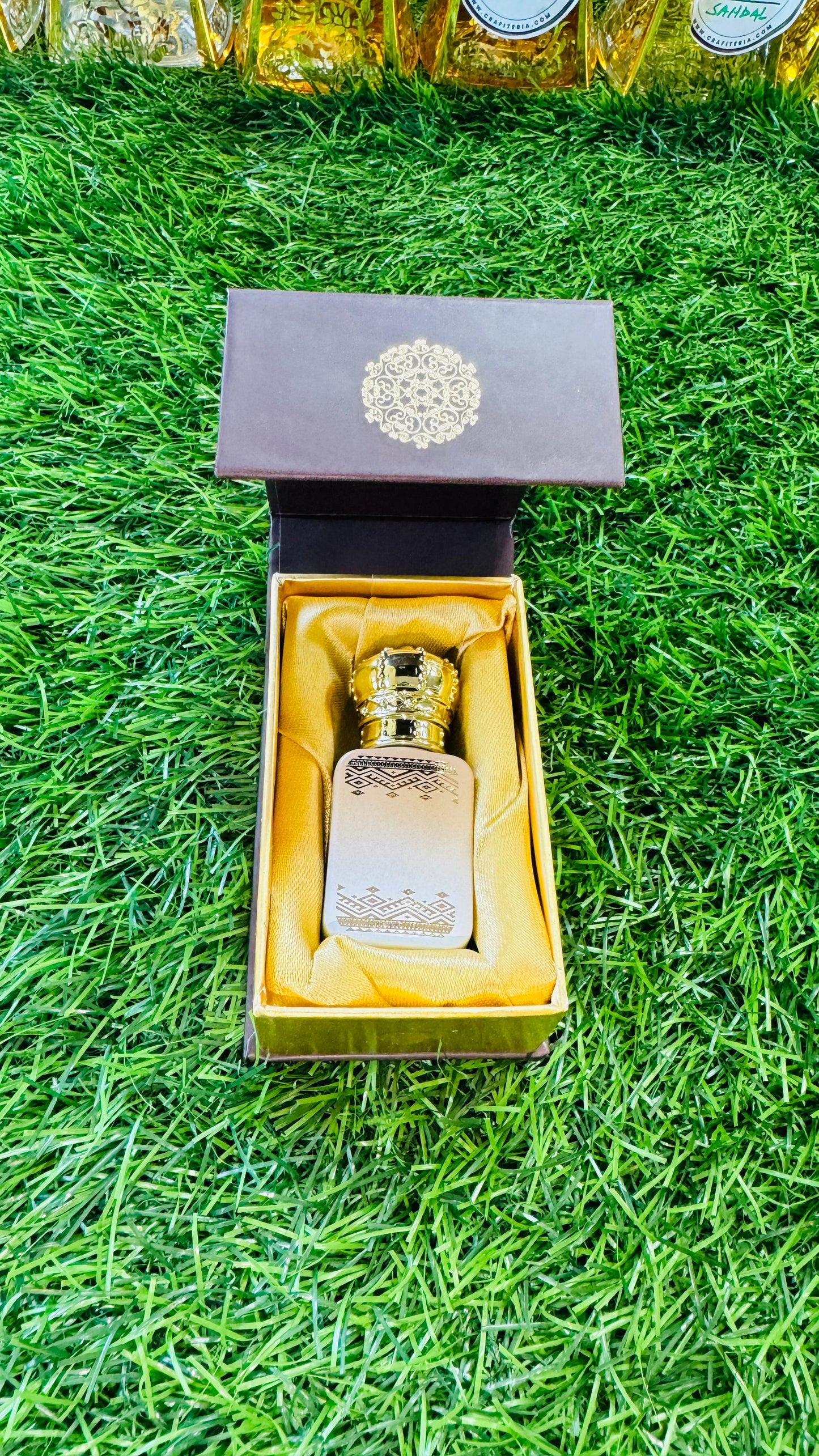 Long Lasting Roll-on Attar Perfume in Royal Crown Bottle in Premium Box