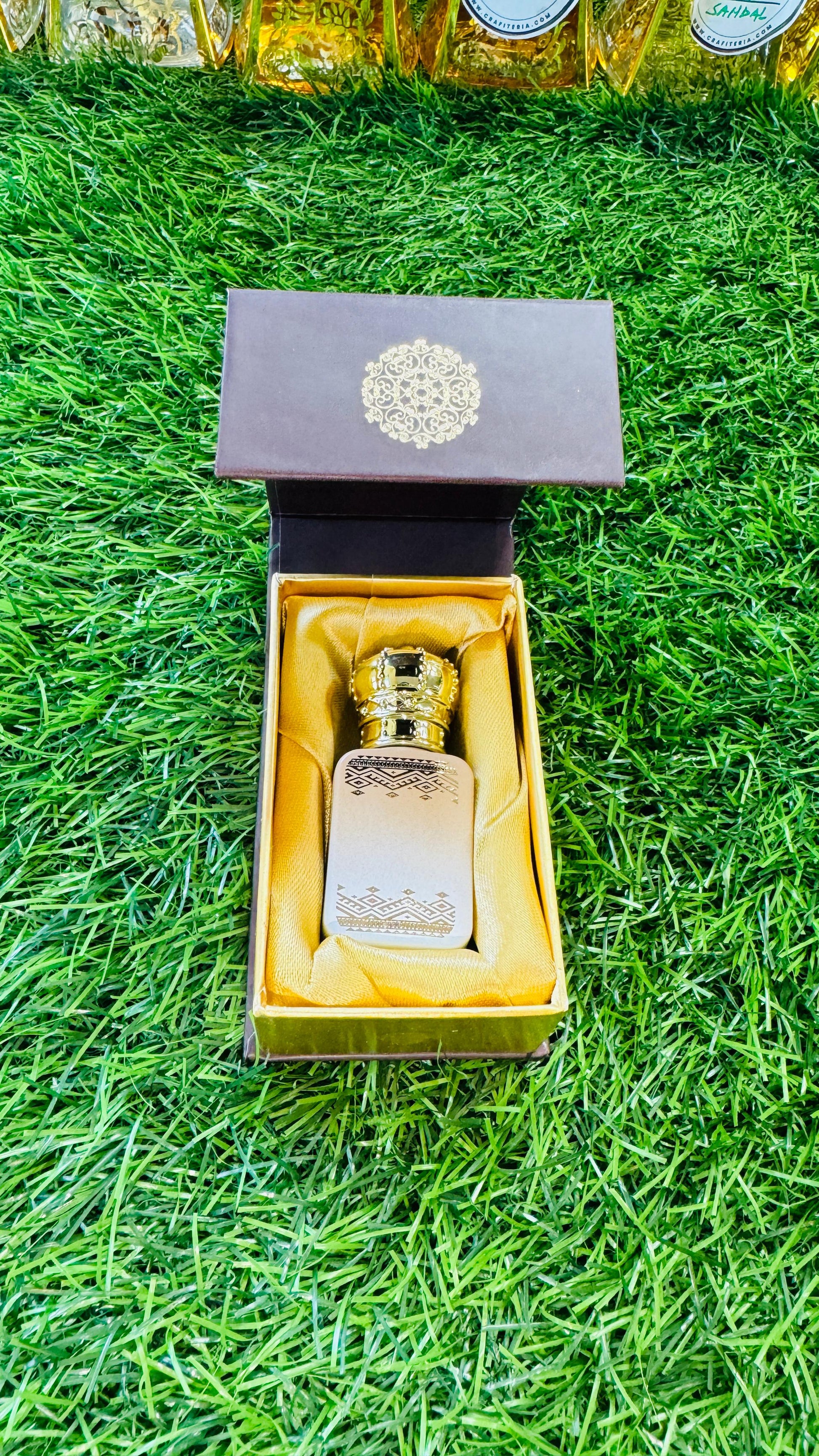 Long Lasting Roll-on Attar Perfume in Royal Crown Bottle in Premium Box