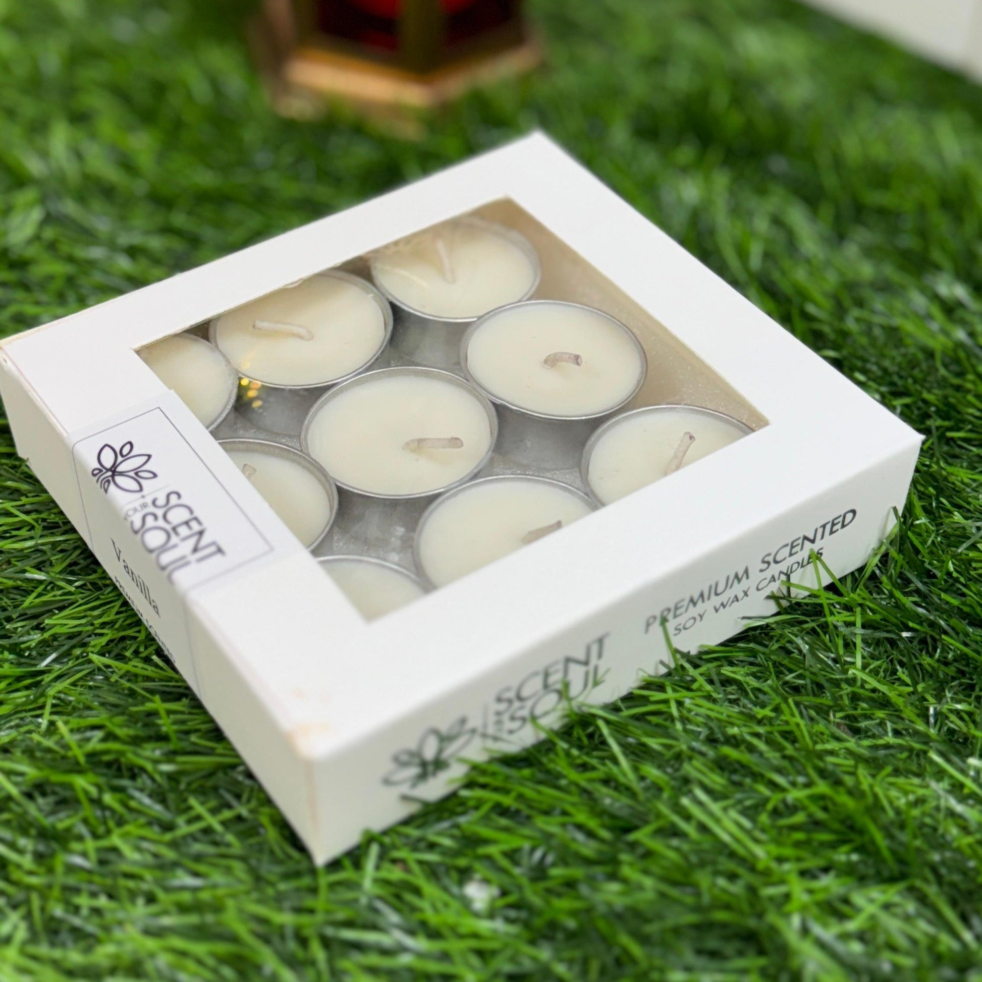 Premium Scented Soy Wax Tealight Candles (Pack of 9) – Best Diwali Gift Set for Corporate, Friend and Family Gifting