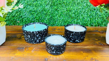 Soy Wax Scented Candles Combo Pack Ceramic Pot