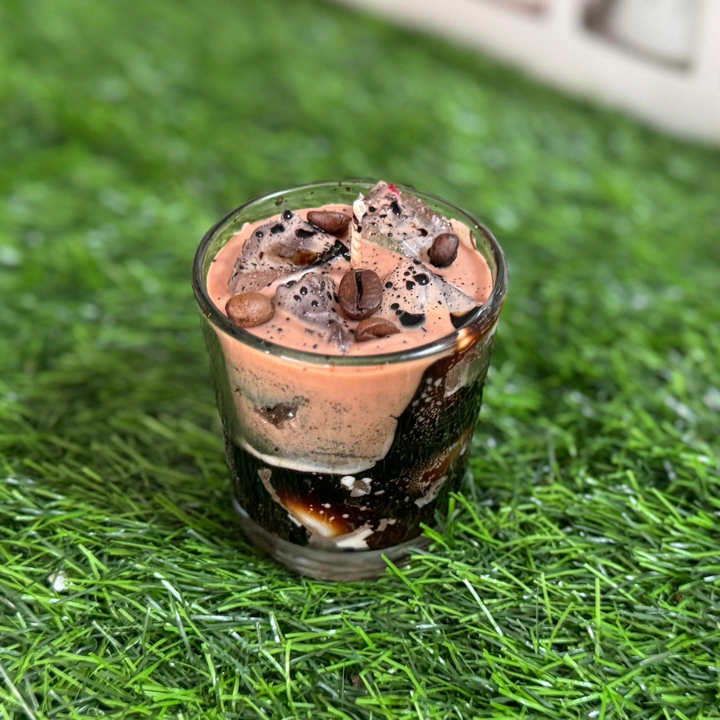 Coffee-Themed Soy Wax Candle 
