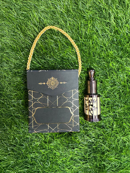 Roll On Attar Bottle High Rise - Smoke Grey