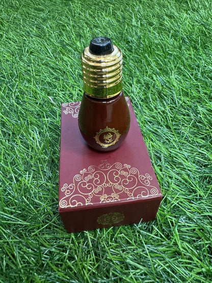 Roll On Attar in Bulb-Shaped Antique and Fancy Bottle in Red