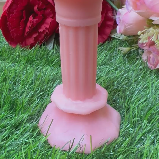 Designer Soy Wax Pillar Taper Candles